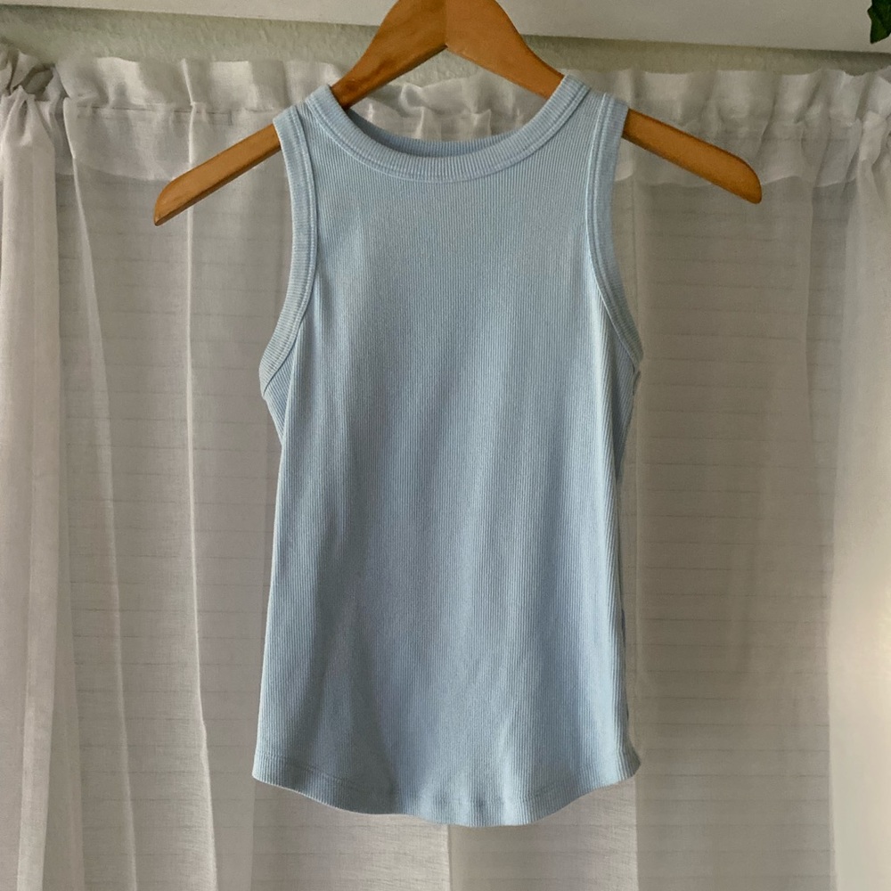 Basic Blue Layering Tank